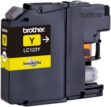 Brother LC123Y bläckpatron gul