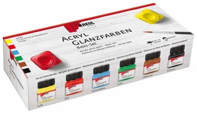 Kreul acrylic gloss paint basic set
