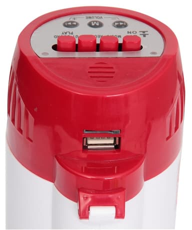 Megaphone 20W med USB och Mikro-SD