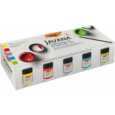 Fabric paint xxl pack 5 x 50 ml.