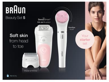 Braun Series 5 Silk-épil skönhetsset SES5885