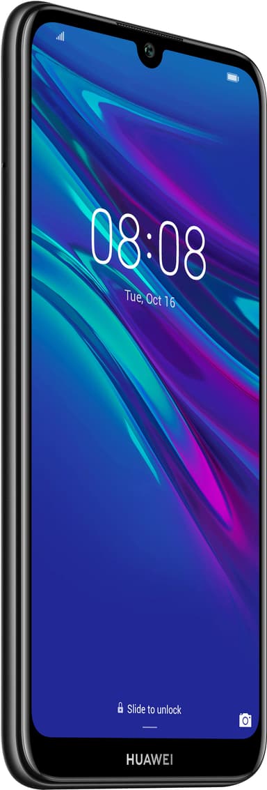 Huawei Y6 2019 smartphone (midnattssvart)