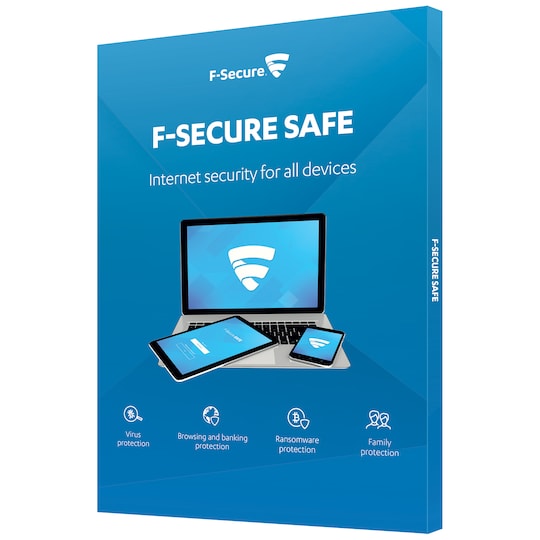 F-Secure Safe Multi Device Internet Security - 3 licens