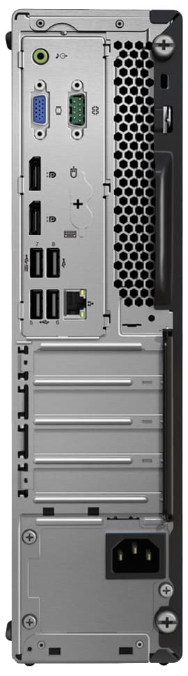 Lenovo ThinkCentre M720s SFF stationär mini-dator (svart)