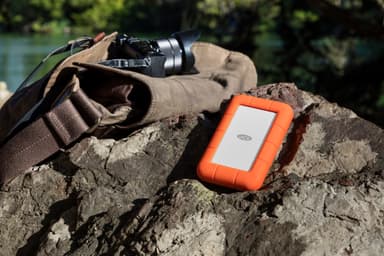 LaCie Rugged Secure USB-C 2 TB portabel hårddisk
