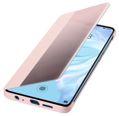 Huawei P30 Smart View flipfodral (rosa)