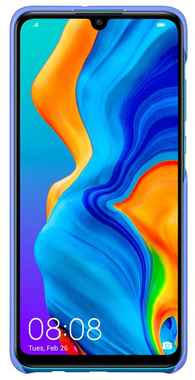Huawei P30 Lite TPU fodral (blå linjer)