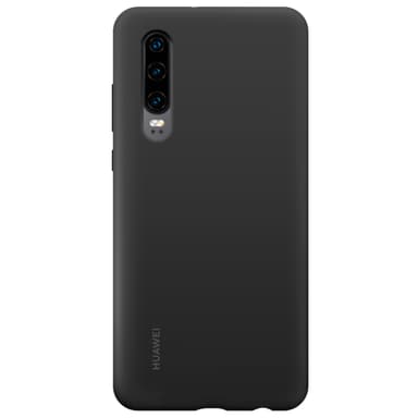 Huawei P30 silikonfodral (svart)