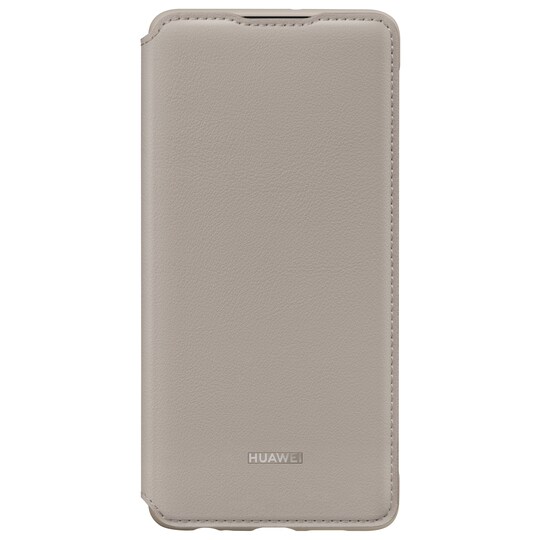 Huawei P30 PU plånboksfodral (khaki)