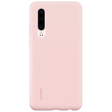 Huawei P30 silikonfodral (körsbärsrosa)