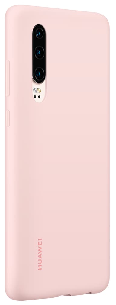 Huawei P30 silikonfodral (körsbärsrosa)