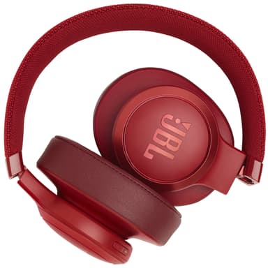 JBL LIVE 500BT trådlösa around-ear hörlurar (röd)