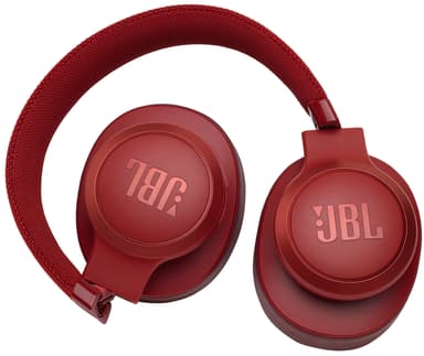 JBL LIVE 500BT trådlösa around-ear hörlurar (röd)