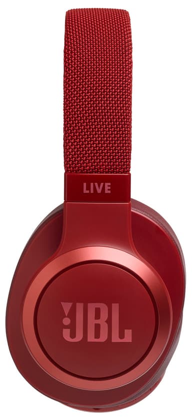 JBL LIVE 500BT trådlösa around-ear hörlurar (röd)