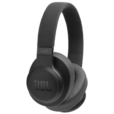 JBL LIVE 500BT trådlösa around-ear hörlurar (svart)