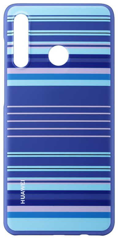 Huawei P30 Lite TPU fodral (blå linjer)