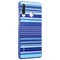 Huawei P30 Lite TPU fodral (blå linjer)