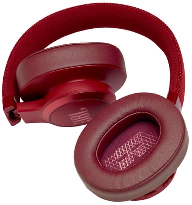 JBL LIVE 500BT trådlösa around-ear hörlurar (röd)