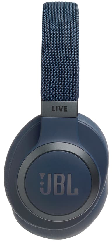 JBL LIVE 650BT trådlösa around-ear hörlurar (blå)
