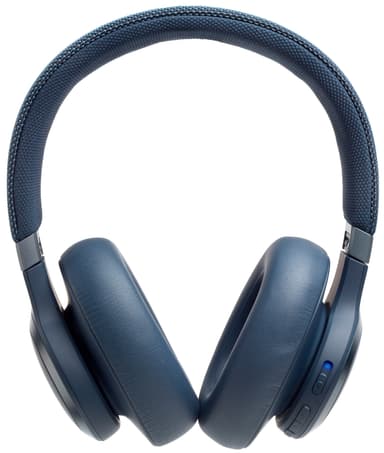 JBL LIVE 650BT trådlösa around-ear hörlurar (blå)