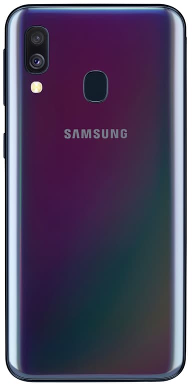 Samsung Galaxy A40 smartphone (svart)