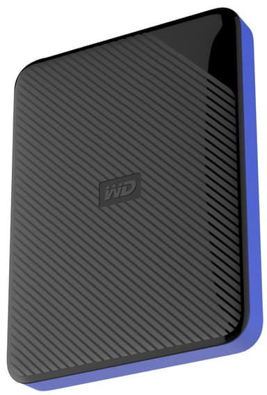 WD Gaming Drive 2 TB för PS4 portabel hårddisk (svart)