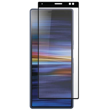 Panzer Full-Fit Sony Xperia 10 Plus skärmskydd (svart)