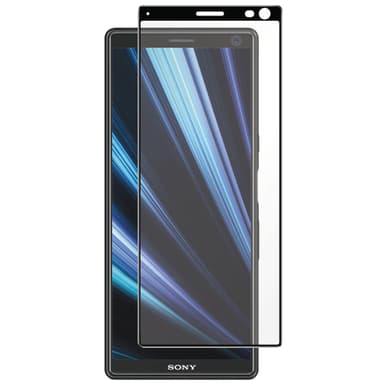 Panzer Full-Fit Sony Xperia 10 skärmskydd (svart)