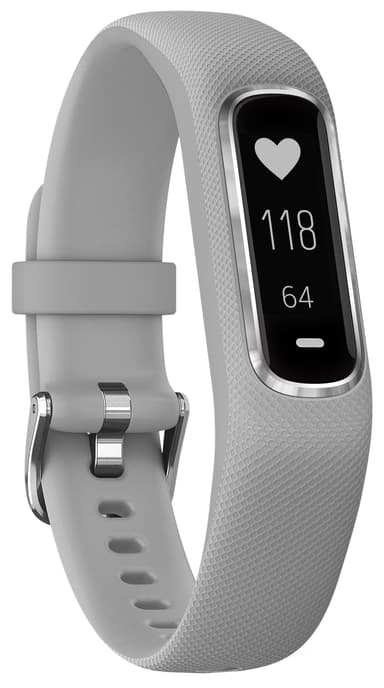 Garmin Vivosmart 4 aktivitetsarmband S/M (silver)