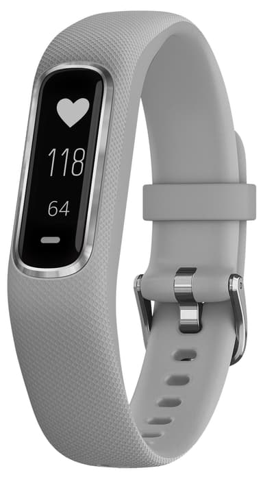 Garmin Vivosmart 4 aktivitetsarmband S/M (silver)