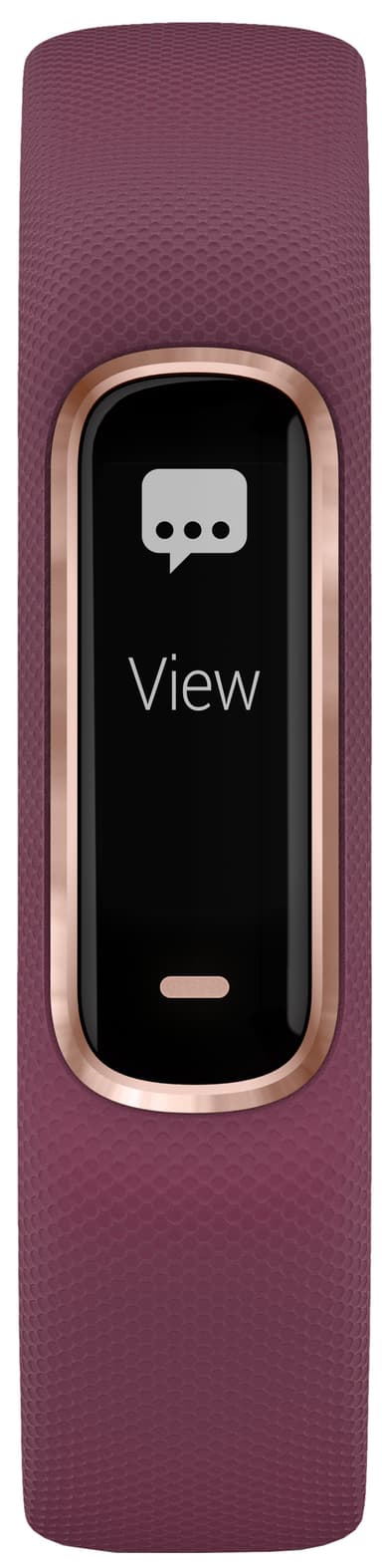 Garmin Vivosmart 4 aktivitetsarmband S/M (röd/roséguld)
