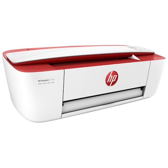 HP DeskJet 3764 AIO bläckstråleskrivare (röd/vit)