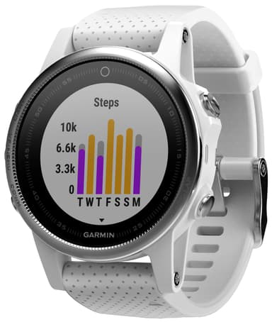 Garmin Fenix 5s träningsklocka (carrera vit)