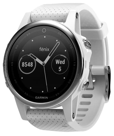 Garmin Fenix 5s träningsklocka (carrera vit)