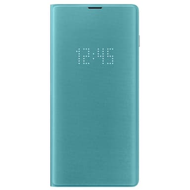 Samsung Galaxy S10 Plus LED View plånboksfodral (grön)
