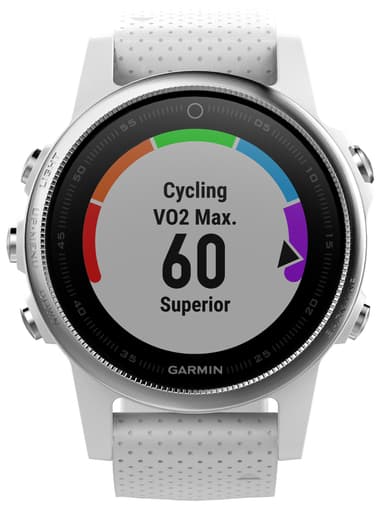 Garmin Fenix 5s träningsklocka (carrera vit)