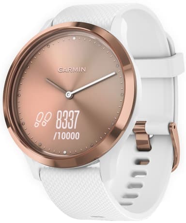 Garmin Vivomove HR hybrid smartwatch S/M (vit)