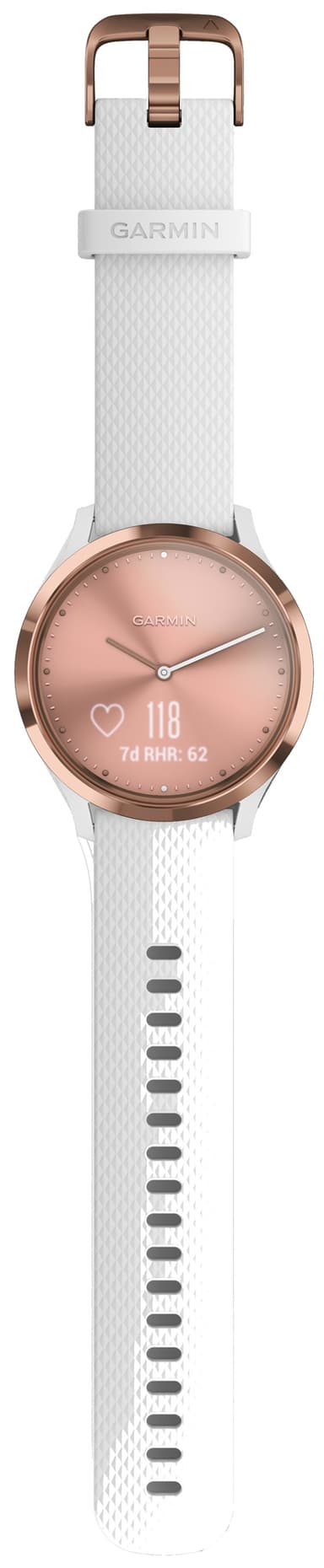 Garmin Vivomove HR hybrid smartwatch S/M (vit)