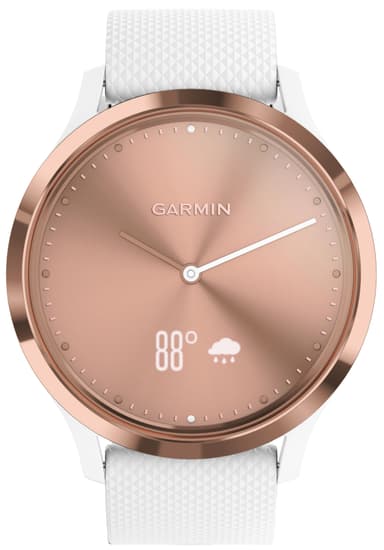 Garmin Vivomove HR hybrid smartwatch S/M (vit)
