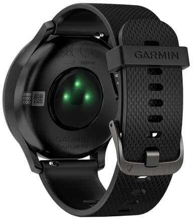 Garmin Vivomove HR hybrid smartwatch L (svart)