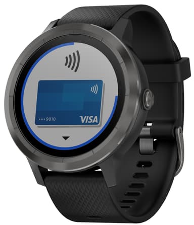 Garmin Vivoactive 3 GPS smartwatch (svart/grå)