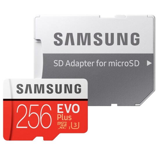 Samsung Evo Plus Micro SDXC UHS-3-kort 256 GB
