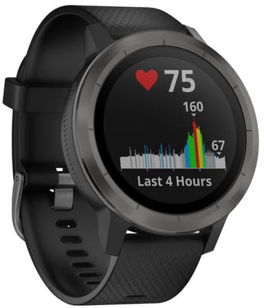 Garmin Vivoactive 3 GPS smartwatch (svart/grå)