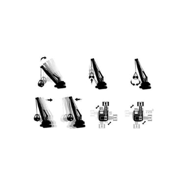 Hobbymotor - Premium kran med grävare  - 2.4G