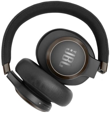 JBL LIVE 650BT trådlösa around-ear hörlurar (svart)