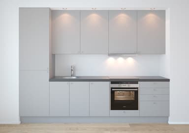 Epoq Trend Lightgrey lådfront till köket 120x34