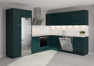 Epoq Trend Emerald Green lådfront till köket 120x34