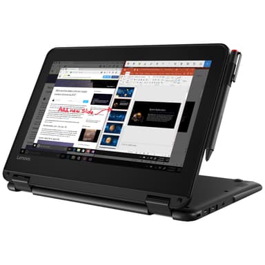Lenovo 300e Chromebook 11.6" 2-i-1 (svart)