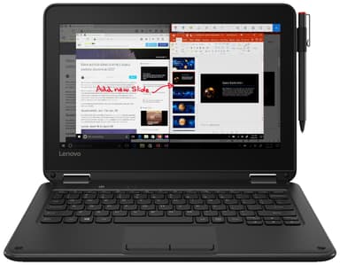 Lenovo 300e Chromebook 11.6" 2-i-1 (svart)