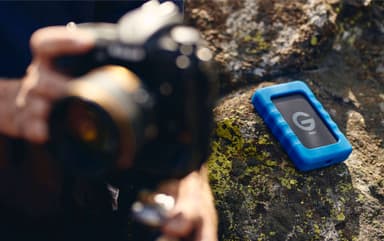 G-Drive ev RaW SSD portabel hårddisk 2 TB